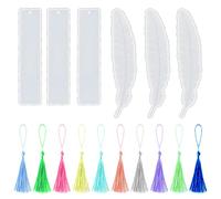 Moule en résine époxy pour livre - En silicone - Pour l'école, les étudiants, la papeterie, les outils de moulage