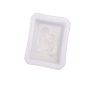 Moule en résine époxy pour savon « I Love Mom » - Moules en silicone pour bébé et mère - Décorations de fête - Outil de pâtisserie en silicone pour fête