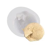 Moule en résine époxy pour tête de loup en silicone