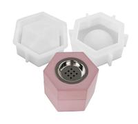 Moule en résine | Moule en résine époxy | Moule doux pour brûleur d'encens en ciment de gypse pour travaux manuels en résine époxy, moulage en silicone