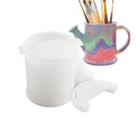 Moule en résine, moules en silicone, moules en silicone pour résine, moule créatif en plâtre, arrosoir, moule en silicone, moule en résine pour arrosoir, vase, pot de rangement