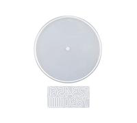 Moule en résine pour horloge, chiffres en silicone, moulage époxy pour décoration murale, grands chiffres, décorations murales en silicone