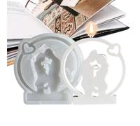 Moule en résine pour mère et enfant - Moule à chocolat pour maman, moule à fondant pour la fête des mères, moule à fondant en silicone, cuisson sans, créatif pour décoration de gâteau