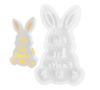 Moule en Résine pour Porte-Bougie | Décoration Lapin en Béton pour Artisanat Créatif | Moules pour Résine,Pour Décoration de Table Fête Mariage et Intérieur Maison