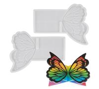 Moule en résine pour porte-livres, moule pour porte-livres - Pupitre de livre en silicone en forme de papillon | Moule polyvalent pour bibliothèque, support de lecture de livres simple, moules époxy p