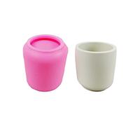 Moule en résine pour pot de fleurs en plâtre - Moules ronds en résine époxy pour bricolage - Boîte de rangement pour bijoux - Pot de fleurs en béton - Grand pot de fleurs commercial - Grand pot de