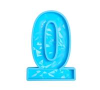 Moule En Silicone 3D Chiffres Arabes Moules À Bougies D'anniversaire Bricolage Fabrication De Gâteaux Fondants Chocolat Bonbons Outil De Décoration Artisanal Moule Artisanal En Résine