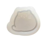 Moule en silicone 3D en forme d'animal - En résine - Forme de lapin mignon - Porte-clés - Pendentif - Fabrication de bijoux - Outils artisanaux
