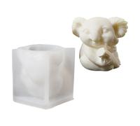 Moule en silicone 3D en forme de koala non collant, parfait pour les nouvelles décorations et les fournitures créatives de cadeaux