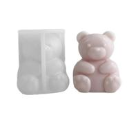 Moule en silicone 3D en forme d'ours en forme d'ours en silicone, outil de cuisson pour cuisine, boulangerie, moules faits à la main pour les amateurs