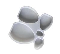 Moule en silicone 3D en forme d'œuf de Pâques - Moule à bougie anti-adhésif pour décoration en plâtre, bloc de glace, argile polymère