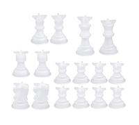 Moule en silicone 3D international pour échecs - Moule en résine époxy - Outils de cuisson au chocolat - Moules en silicone pour résine époxy