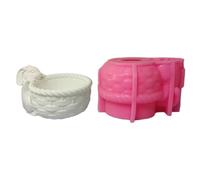 Moule en silicone 3D pour la fabrication de bougies, savons, béton, argile, chocolat, fondant, moules en silicone