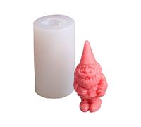 Moule en silicone 3D sur le thème du Père Noël pour fabrication de savon parfumé en résine