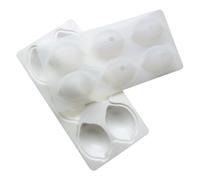 Moule en Silicone - 6 Cavités Moules À Muffins En Silicone | Ustensiles de Pâtisserie Antiadhésifs pour Gâteaux Biscuits Chocolat Muffins Desserts Délicieux Friandises