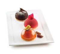 Moule en Silicone 6 Confiserie Mono Portions Demi-Boules Ø 60x30 MM - SILIKOMART