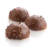 Moule en Silicone 6 Confiserie Mono Portions Demi-Boules 7x3,5 CM SILIKOMART -