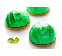 Moule en Silicone 6 Demi-Boules Ø 7 CM H.3,5 CM SILIKOMART Parfaits Half Sfere