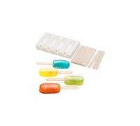 Moule en silicone 70 ml et 24 bâtonnets - Pour 4 glaces Rosenstein & Söhne