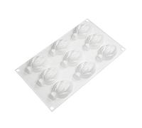 Moule en silicone à 9 cavités pour fondant, mousse, pâtisserie, décoration d'ornements, moule à savon, chocolat, formes différentes pour la maison