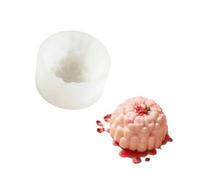 Moule en silicone à fleurs 3D, forme florale flexible pour gâteaux, chocolat, mousse, morceaux de cire, activités de pâtisserie à domicile