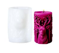 Moule en silicone à thème de Noël, moules pour fabriquer des bougies de Noël | Savon coulé d'aromathérapie Décorations de fête de Noël,Outils de meulage de décoration de fête, bougies pour