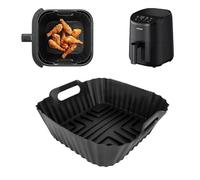 Moule en silicone Accessoires pour friteuse à air chaud COSORI Petite friteuse à air chaud 2L, Mini-friteuse pour 1 personne, Insert en silicone pour friteuse à air, Moule à pâtisserie CAF-LI2111