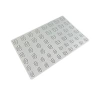 Moule en silicone alimentaire Honey Bees GG064 Paons pour décoration