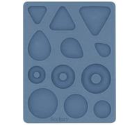 Moule en silicone allant au four - Pour pâte polymère - Forme cabochons