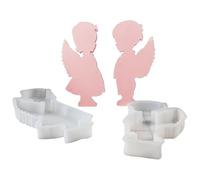 Moule en silicone Angel - Moule en résine flexible, outil de moulage antiadhésif, conception réutilisable à démoulage facile, matériau en silicone , finition intérieure lisse | Artisanat en rés