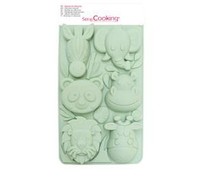 Moule en silicone Animaux de la jungle Scrapcooking
