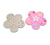 Moule en silicone anti-adhésif de qualité alimentaire, moules pour glaçons, fondants, couronne florale, moule de cuisson 3D en silicone pour bonbons, pâtisserie, chocolat, pudding et décoration de