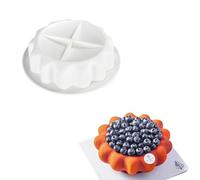 Moule en silicone anti-adhésif de qualité alimentaire, moules pour glaçons, fondants, moule de cuisson 3D en silicone pour bonbons, pâtisserie, pudding au chocolat, décoration de gâteau (tarte