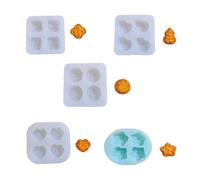 Moule en silicone anti-adhésif de qualité alimentaire, moules pour glaçons, moule de cuisson 3D en silicone pour bonbons, pâtisserie, chocolat, pudding, décoration de gâteau (gâteaux de lune