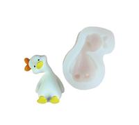 Moule en silicone anti-adhésif en forme de canard pour loisirs créatifs, aromathérapie, décoration de la maison, cadeau unique, décoration de voiture