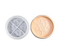 Moule en silicone anti-adhésif pour décoration d'intérieur - Texture en silicone pour assiette en résine