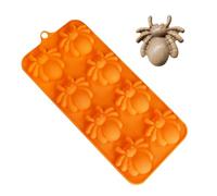 Moule en silicone anti-adhésif pour Halloween, décorations de cupcakes, balai, citrouille, chocolat, fondant, savon, résine, cupcakes, bougies, projets créatifs