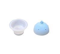 Moule en silicone avec arabe, 2 brûleurs, J | Moule à encens en silicone à double usage avec motifs culturels pour aromatiques et
