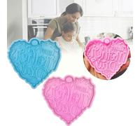 Moule En Silicone Avec Lettres De Fête Des Mères, Bricolage, Artisanat, Porte-Clés, Pendentif, Fabrication De Bijoux En Époxy, Moules En Résine W1i4