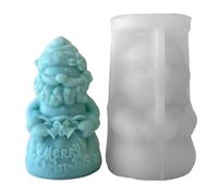 Moule en silicone avec motifs de Père Noël pour les amateurs de loisirs créatifs