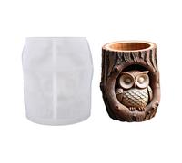 Moule en silicone avec - Outil de coulée en résine de 8,7 x 9,6 cm, design réutilisable antiadhésif libération facile | Kit de projet d'artisanat artistique créatif pour jardinière à faire