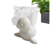 Moule en silicone avec tampon de dauphin - Moule à bougies fait à la main | Moules à bougies d'animaux marins, projets créatifs et travaux manuels amusants à la maison, atelier