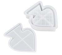 Moule en Silicone Blanc pour Boîte Bijoux Trinkets, Forme Pique | Surface Lisse Antiadhésive, Facile à Démouler, pour Ateliers Diy, Créateurs de Présents