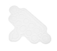 Moule en Silicone Blanc pour Cintre à Foulard, Modèle DIY 11 Anneaux