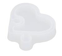 Moule en silicone bricolage facile à démouler, réutilisable, souple, ne se déforme pas facilement, moule en résine pour salon, salle d'étude, transparent 13 x 2,7 cm