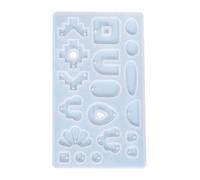 Moule en silicone brillant en forme de rayures pour boucles d'oreilles - Pour femmes et filles
