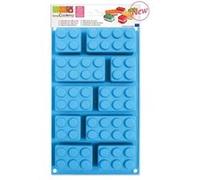 SCRAP COOKING Moule Silicone Briques, Bleu