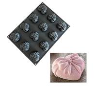 Moule en silicone cadeau pour monoportions au cœur PX4385 Paoni Italia