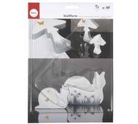 Moule en silicone champignons 14,5 x 12 x 2 cm - Rayher Transparent G