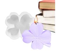 Moule en silicone chanceux Shamrock - Moule à biscuits de la Saint-Patrick, Chocolat, quatre feuilles Shamrock moules en silicone | Moule en forme de Shamrock pour la cuisson, moule de conception de